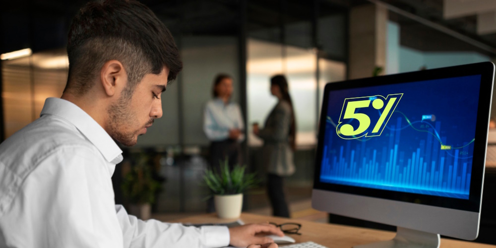 prop firm trader using the5ers platform