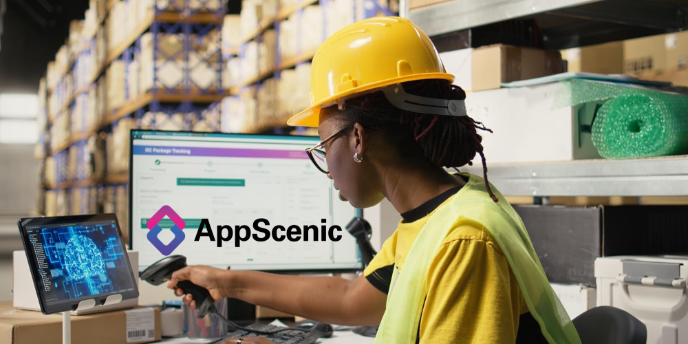 woman appscenic dropshipping ecommerce using AI