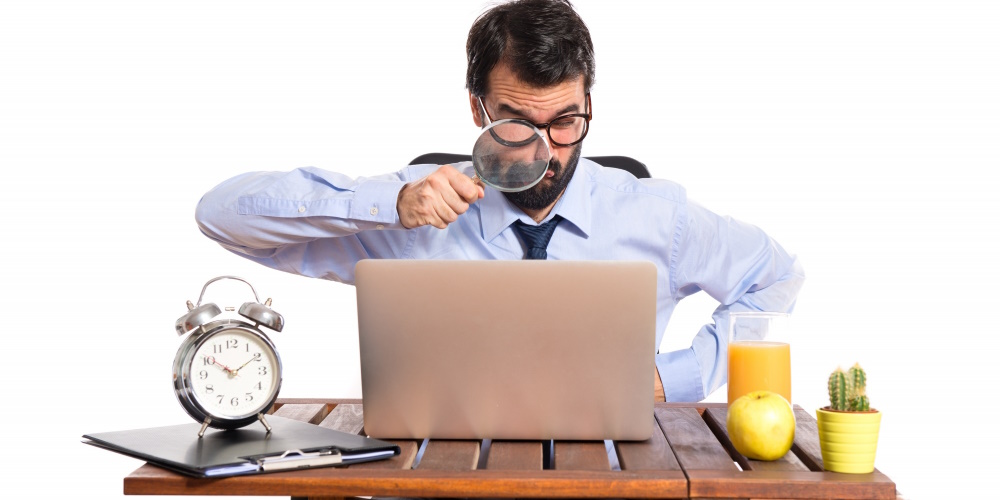 using the search engine using keywords